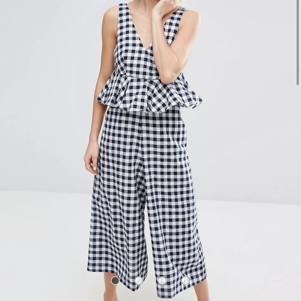 Lost Ink ASOS Gingham Jumpsuit